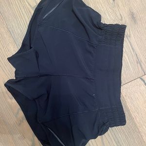 Lululemon Hotty Hot hr 0 2.5 navy blue